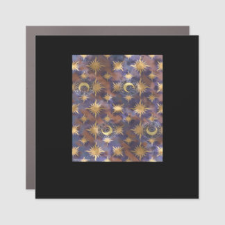 Distressed Whimsigoth Wallpaper Car Magnet