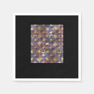 Distressed Whimsigoth Wallpaper Napkins