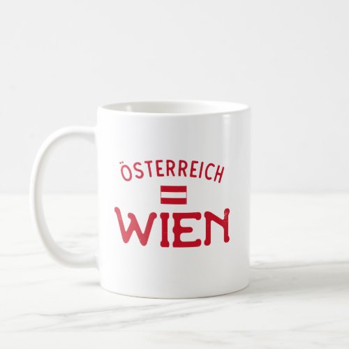 Distressed Wien Osterreich Vienna Austria Coffee Mug