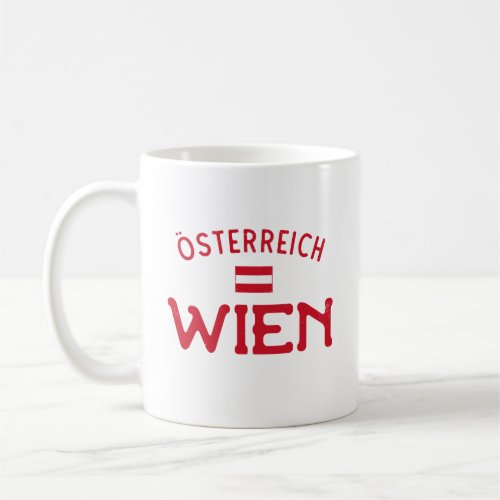 Distressed Wien Osterreich Vienna Austria Coffee Mug