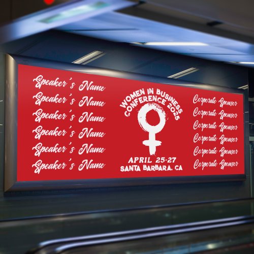Distressed Women in Business Conference Banner