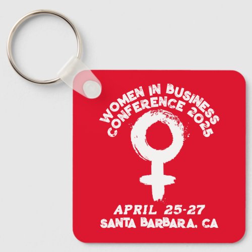 Distressed Women in Business Conference Keychain