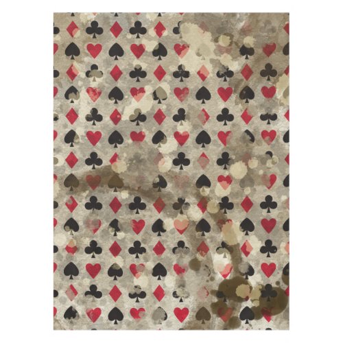 Distressed Wonderland Alice Pattern Tablecloth