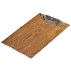 Distressed Wood (Personalized Clipboard)