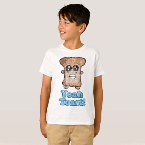 Distressed Yeah Toast T_Shirt