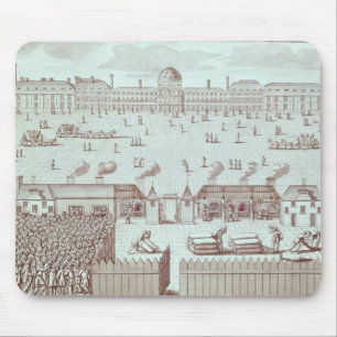 Distribution of Bread at the Tuileries Kiosk Mouse Pad