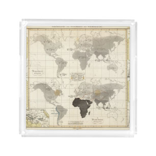Distribution of rodents and animals acrylic tray