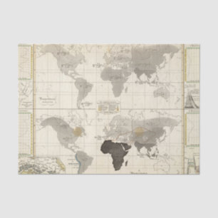 Distribution of rodents and animals tissue paper