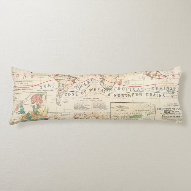 Distribution plants body pillow (Front)