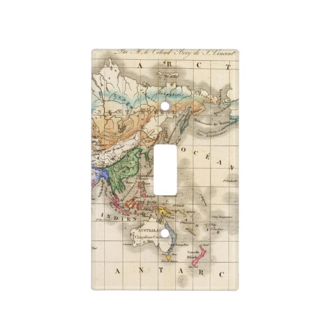 Distribution primitive du genre humain light switch cover (Front)