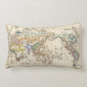Distribution primitive du genre humain lumbar pillow