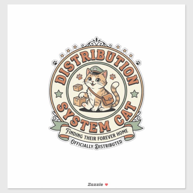 Distribution System Cat Distribution System Cat Vi Sticker (Sheet)