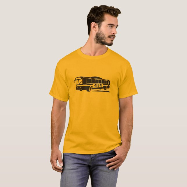 District 414 Bus Driver T-shirt (Front Full)