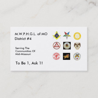 District 4 Business Card