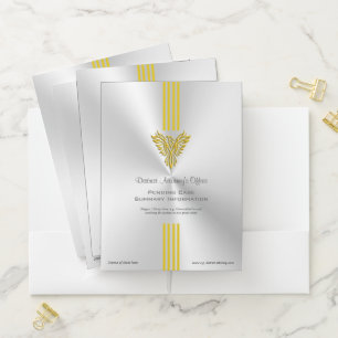 District Attorney Pending Case Information Pocket Folder