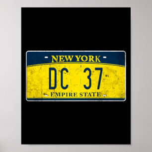 District Council 37 Labor Union Pride New York Nyc Poster