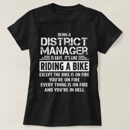 District Manager T_Shirt