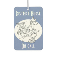 District Nurse On Call Air Freshener