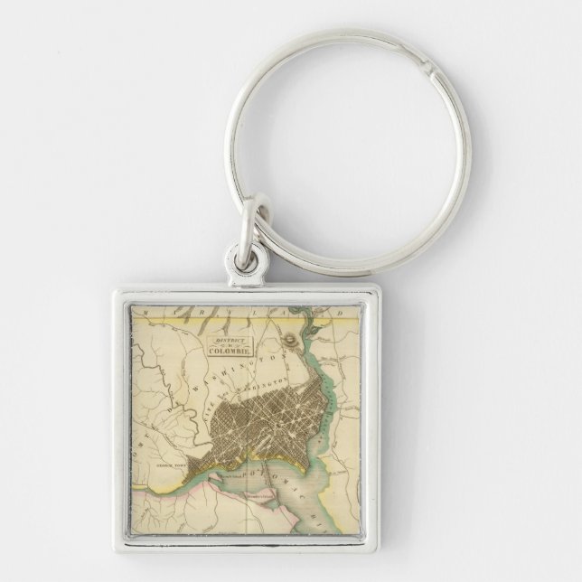 District of Columbia Keychain (Front)