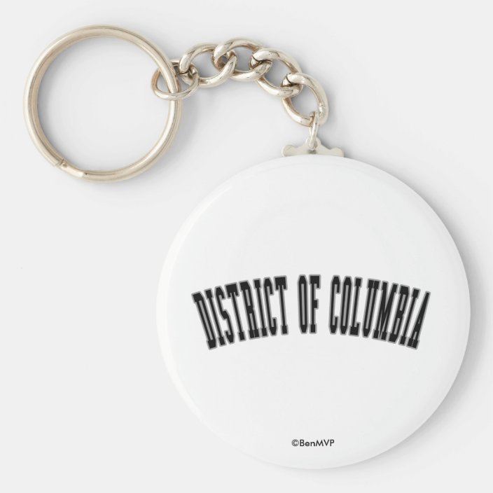 District of Columbia Keychain