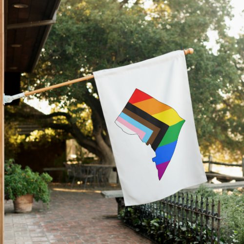 District of Columbia Pride LGBTQ Pride House Flag
