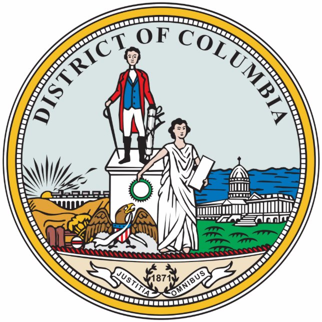 District of Columbia seal Statuette (Front)