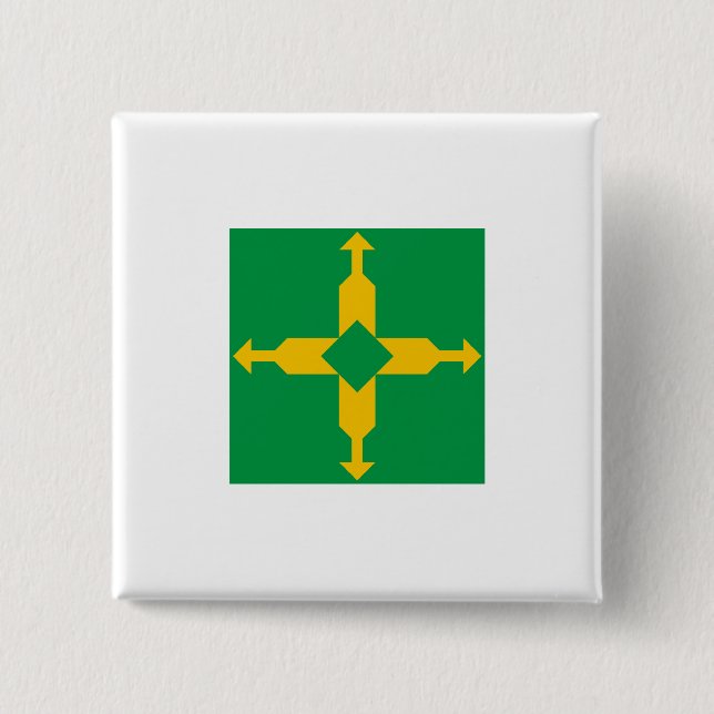 Distrito Federal, Brazil Button (Front)