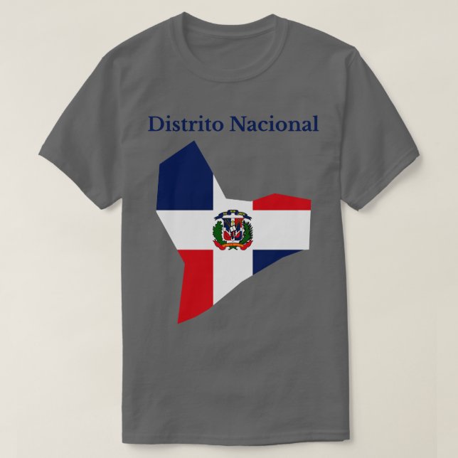 Distrito Nacional Province Dominican Republic T-Shirt (Design Front)