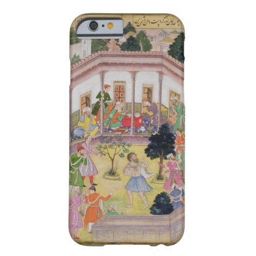 Disturbance by a madman at a social gathering fro barely there iPhone 6 case