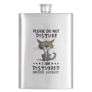 Disturbed Cat Flask
