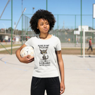 Disturbed Cat Tri-Blend Shirt