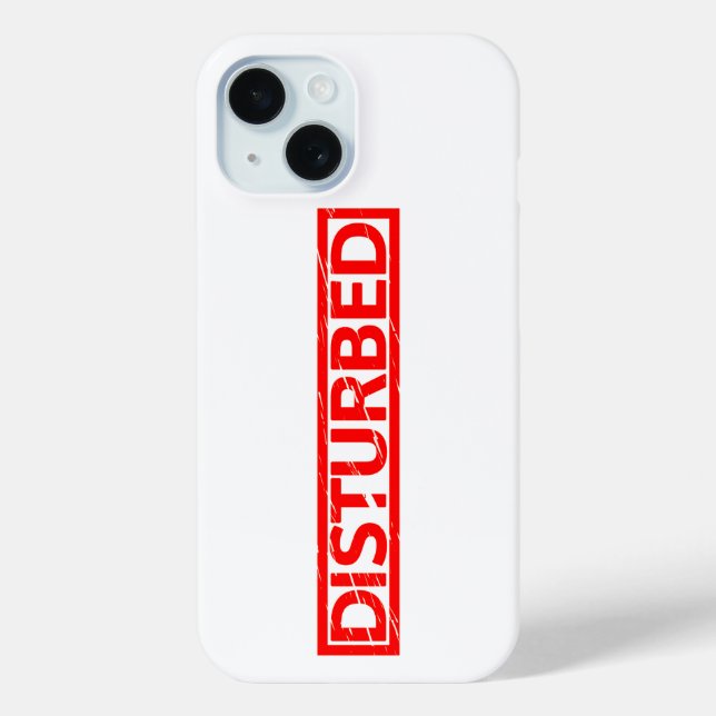 Disturbed Stamp Case-Mate iPhone Case (Back)