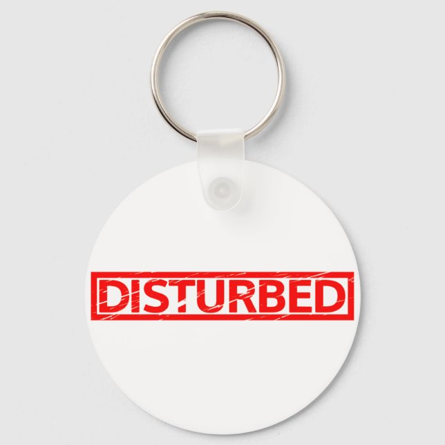 Disturbed Stamp Keychain (Front)