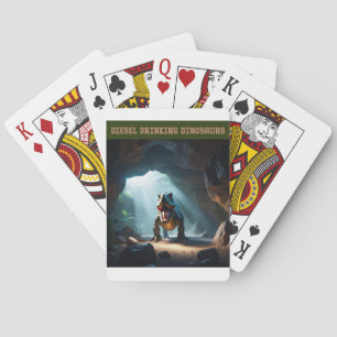 Disturbing View Poker Cards