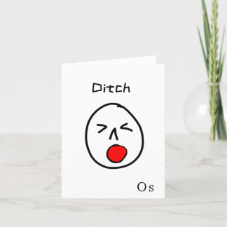 Ditch card