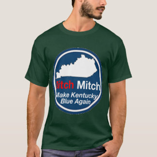 Ditch Mitch McConnell Make Kentucky Blue Again Dem T-Shirt