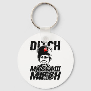 Ditch Moscow Mitch Mcconnell - Vote 2020 Resist Keychain