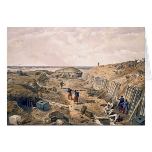 Ditch of the Bastion du Mat, plate from 'The Seat (Front Horizontal)