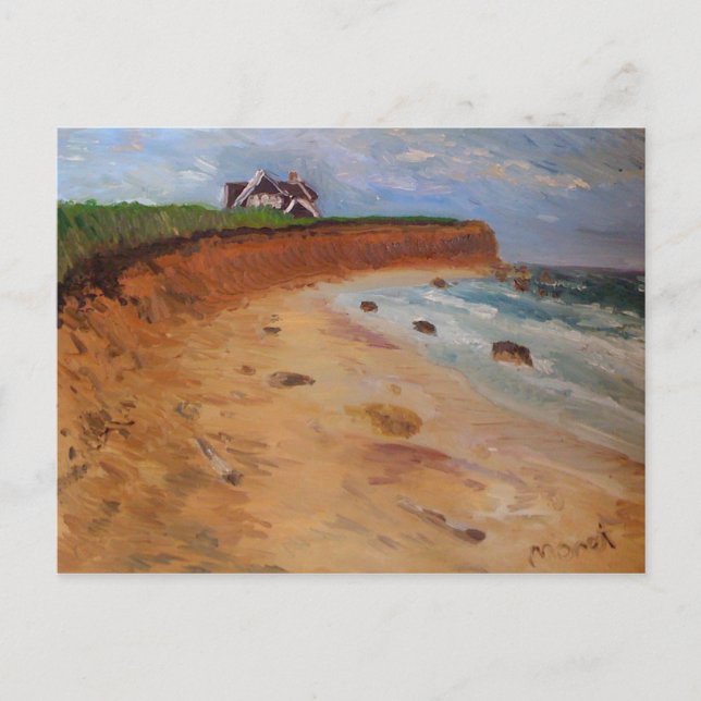 Ditch Plains Montauk Postcard (Front)