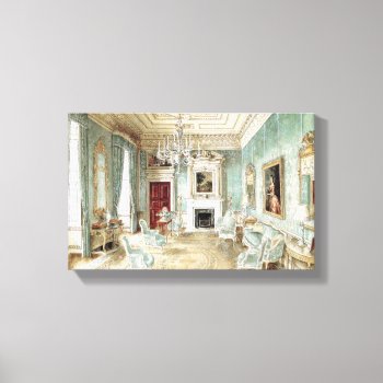 Ditchley Park  - Alexandre Serebriakoff Canvas Print by AustenVariations at Zazzle