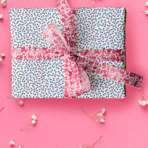 Ditsy Coral Daisies – Mini Floral Seamless Pattern