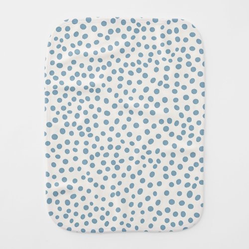 Ditsy Dots Baby Burp Cloth