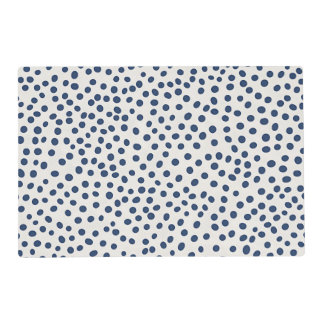 Ditsy Dots Laminated Placemat