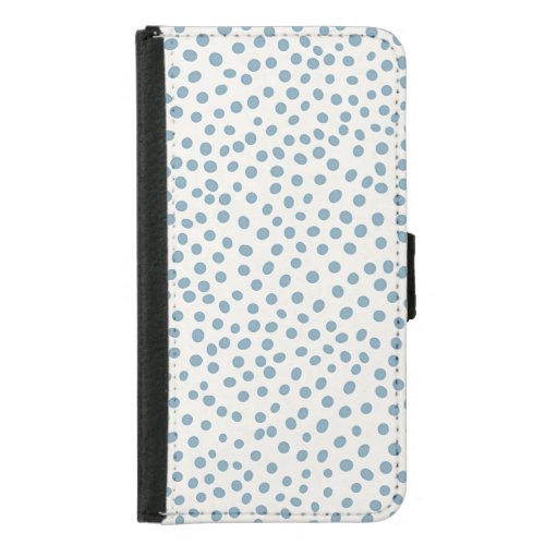 Ditsy Dots Samsung Galaxy S5 Wallet Case