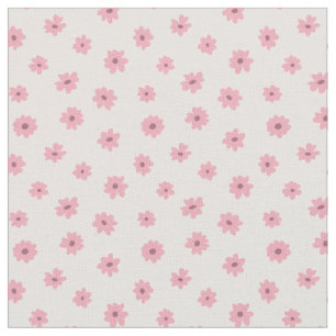 Ditsy Floral Dainty Tiny Girly Spring Summer Pink Fabric