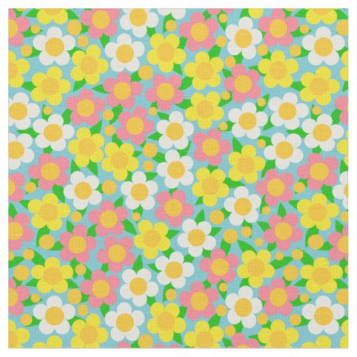 Ditsy Floral Fabric | Zazzle