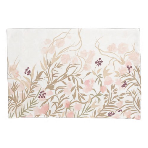 Ditsy floral  pillow case