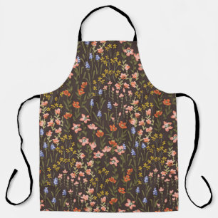 Ditsy Flowers: Vintage Mille-Fleur Pattern Apron
