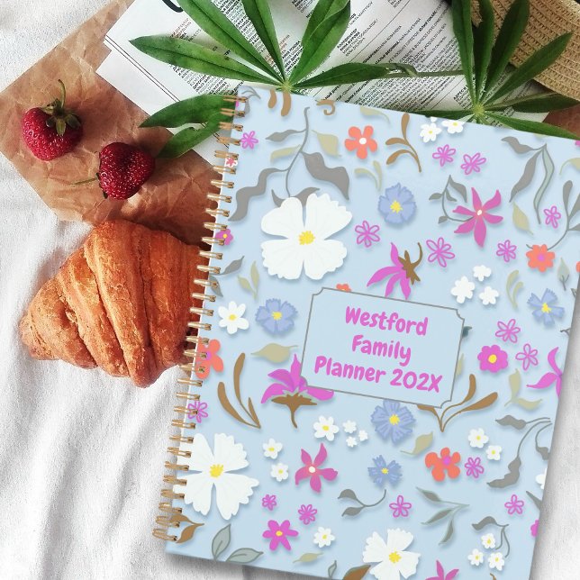 Ditsy Pop Floral Art Personal Family Planner (Creator Uploaded)