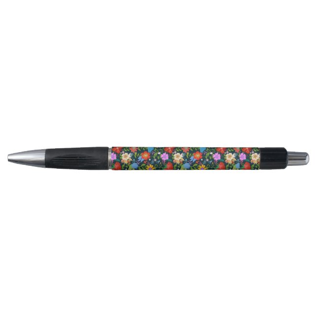 Ditsy seamless Flowers Pattern-13554 Pen (Front)